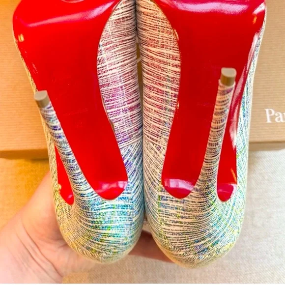 Christian Louboutin So Kate 120 Unicorn suede leather Pumps. EU 42. - Picture 6 of 16